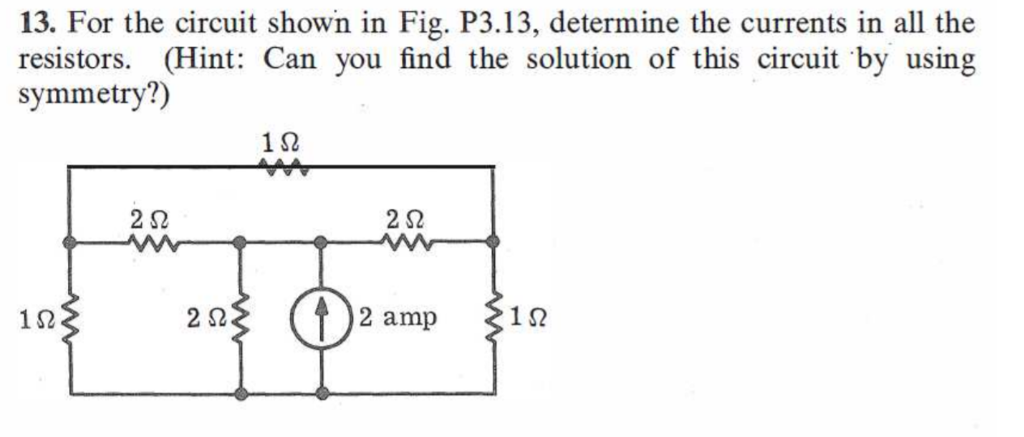 Solved For The Circuit Shown In Fig. P3.13, Determine The | Chegg.com