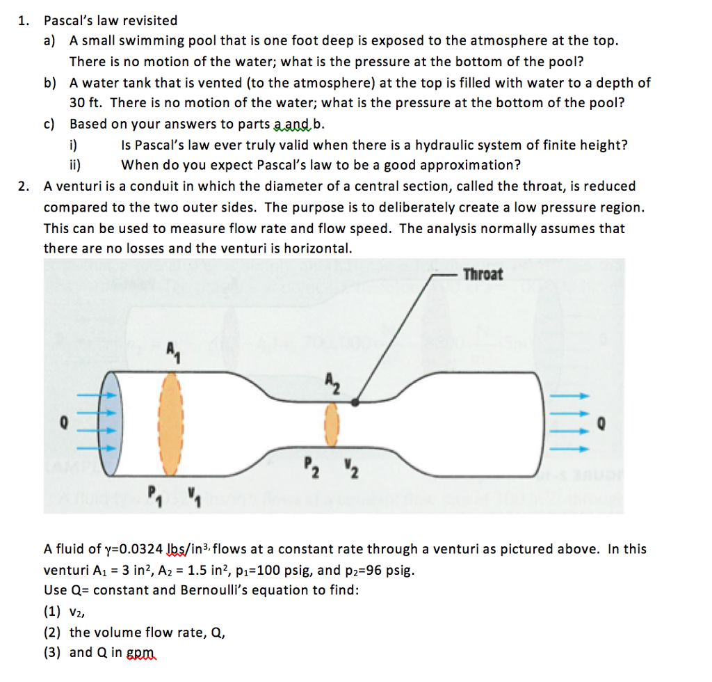 Solved Pascal's law revisited a) A small swimming pool that | Chegg.com