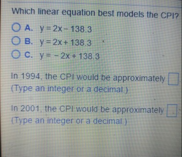 Solved Suppose That The Consumer Price Index (CPI), Which | Chegg.com