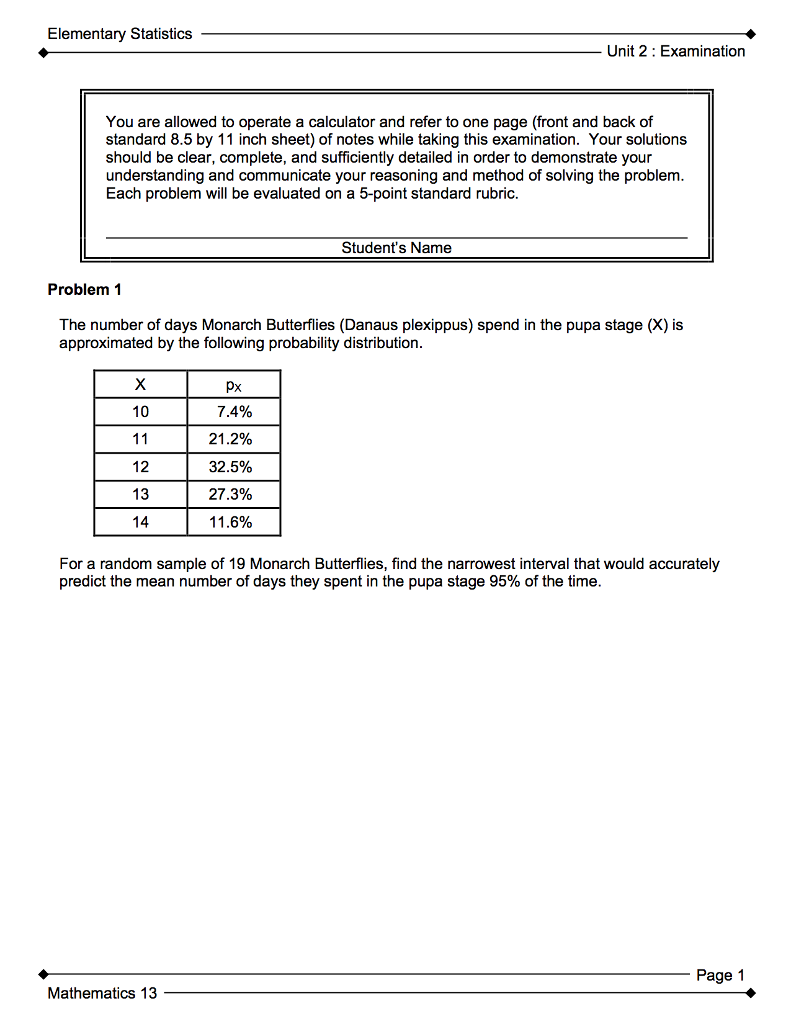 Solved You are allowed to operate a calculator and refer to | Chegg.com
