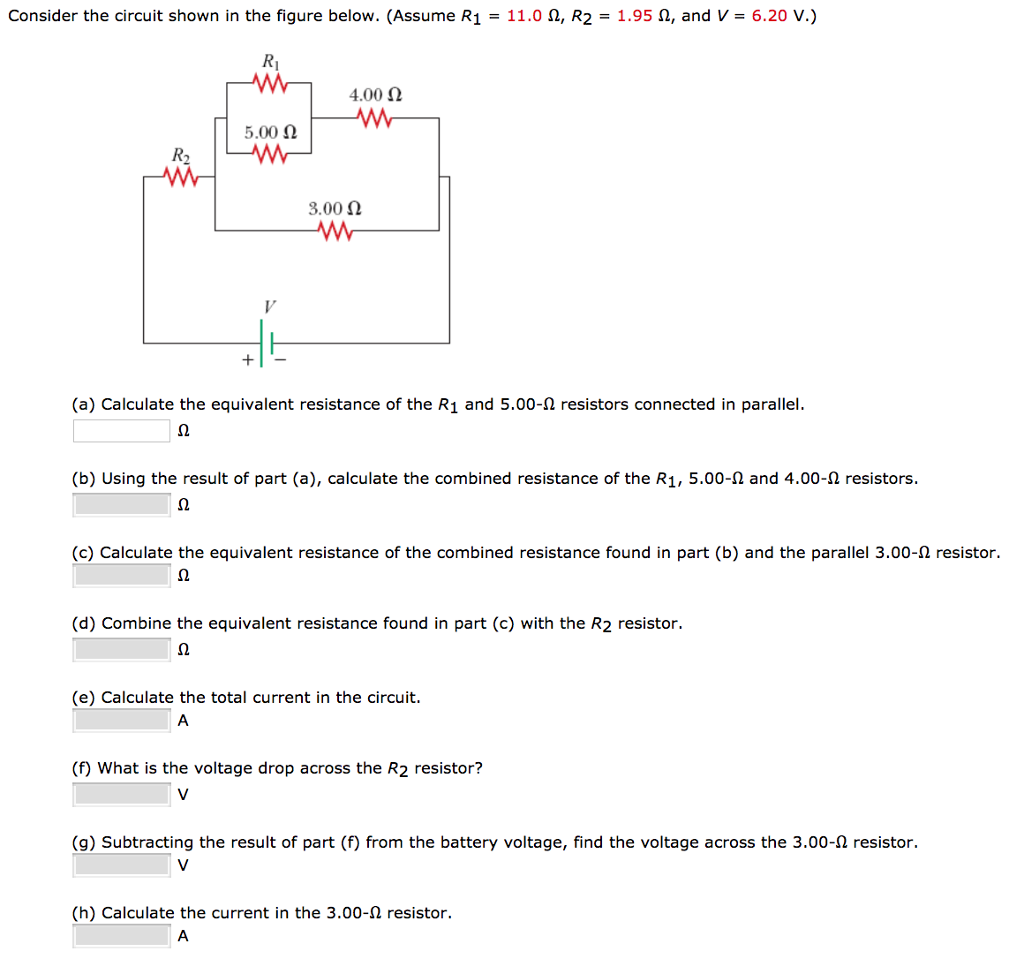 Solved Consider the circuit shown in the figure below. | Chegg.com