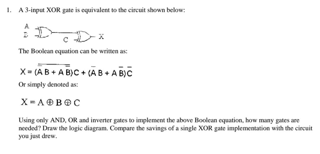 solved-a-3-input-xor-gate-is-equivalent-to-the-circuit-shown-chegg