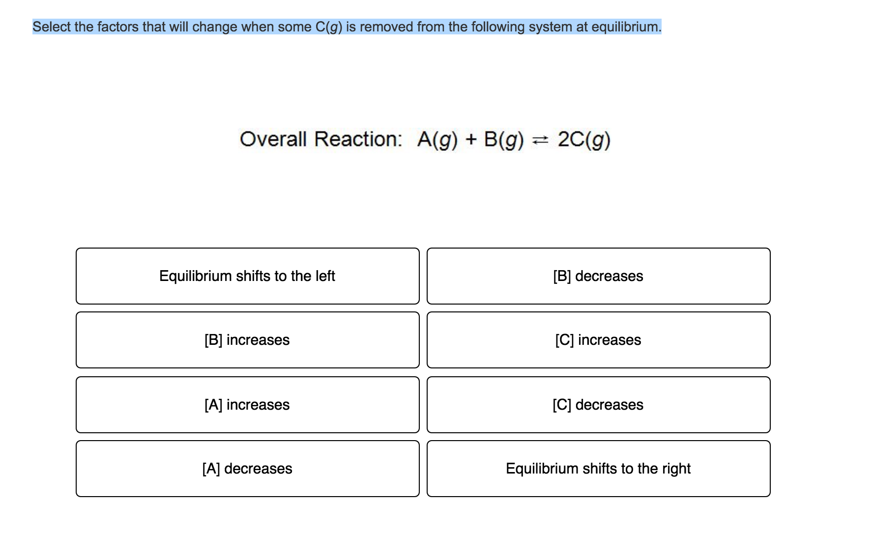 Select The Reactions For Which Kp Is Equal To Kc.
