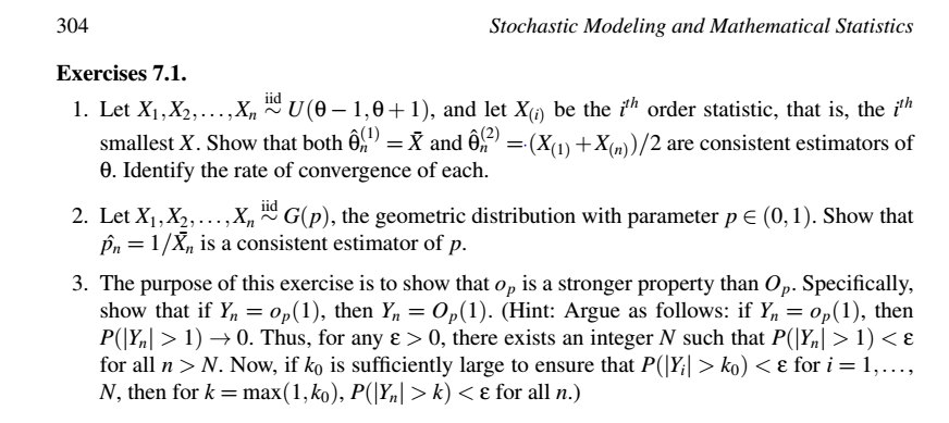 Solved 304 Stochastic Modeling and Mathematical Statistics | Chegg.com