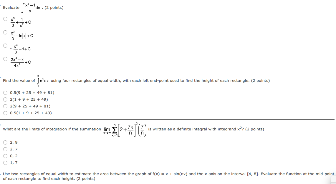 evaluate integration x 1 x 2 x 3 dx