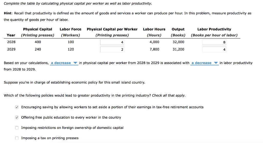 Physical Capital