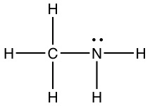Solved The N-H bond in methylamine, shown below, is a | Chegg.com