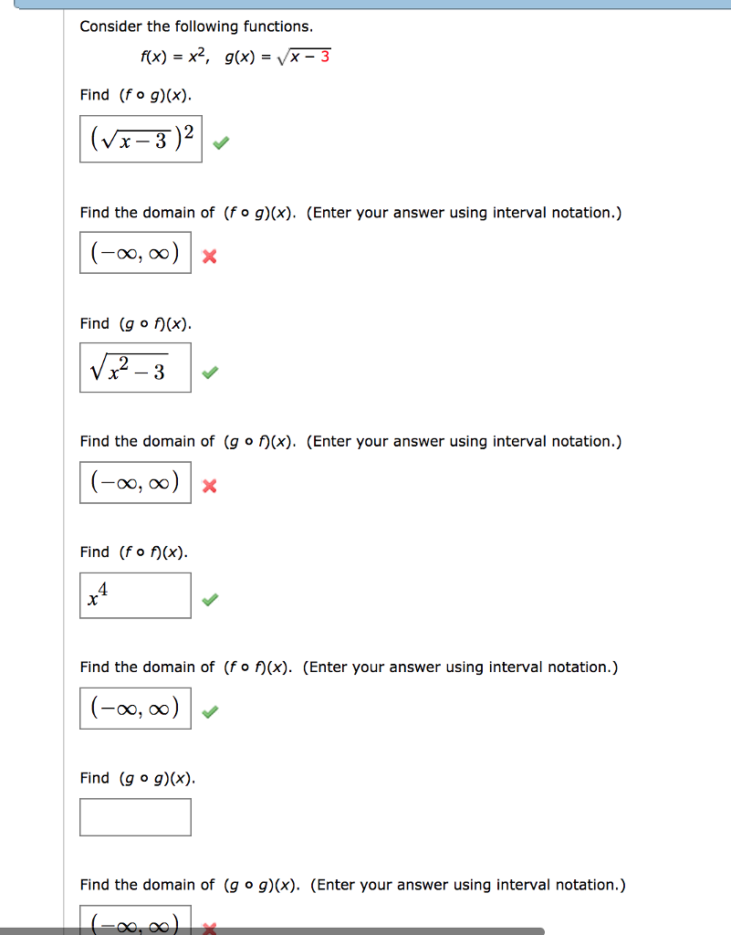 solved-consider-the-following-functions-find-f-o-g-x-find-chegg