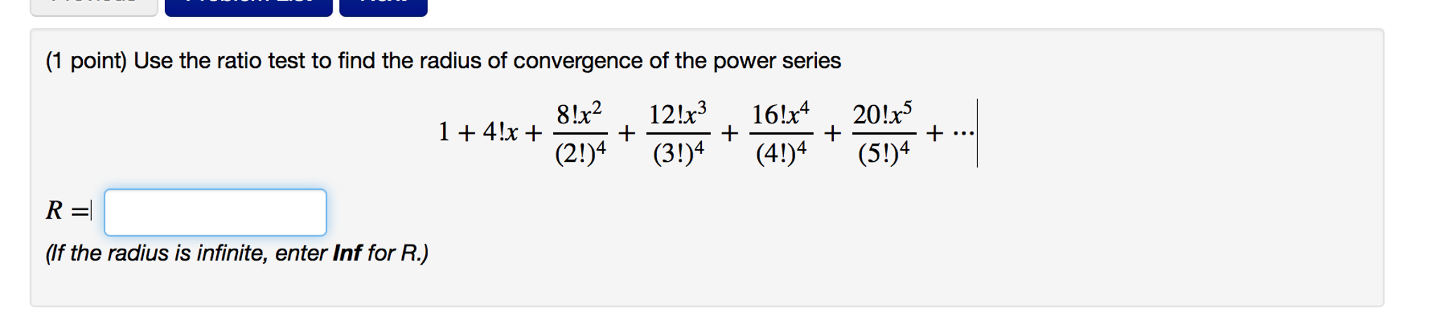 solved-use-the-ratio-test-to-find-the-radius-of-convergence-chegg