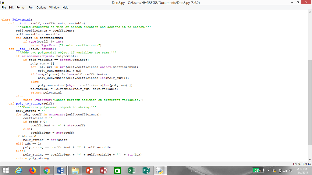 I got this code (attached) for this problem: Write | Chegg.com