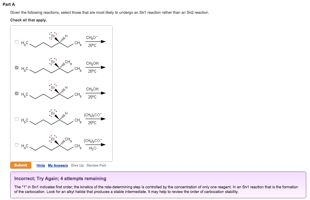 Solved Given The Following Reactions Select Those That Are 3732