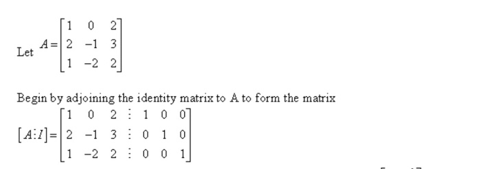 Solved Find |A^-1|. Begin by finding A^-1, and then evaluate | Chegg.com