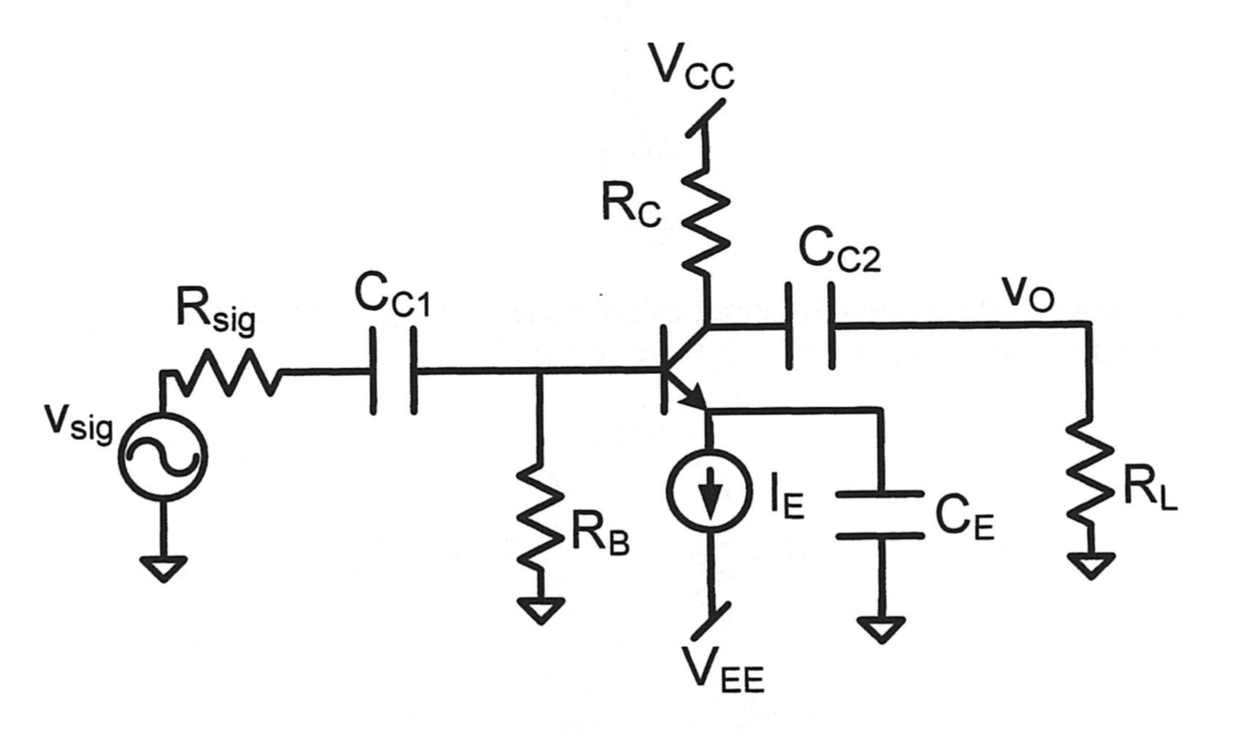 Solved Draw the small-signal model for the CE amplifier in | Chegg.com