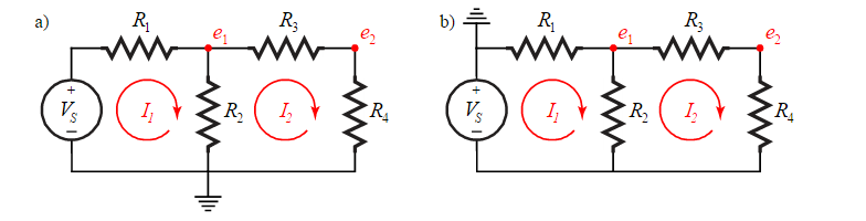Solved Use the node method to find all the node potential e | Chegg.com