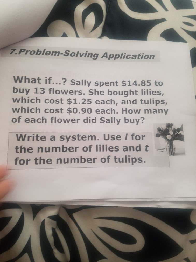 Solved 7.Problem-Solving Application What if...? Sally spent | Chegg.com