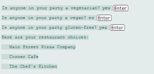 Solved 18. Restaurant Selector(Write in Python IDLE)******* | Chegg.com