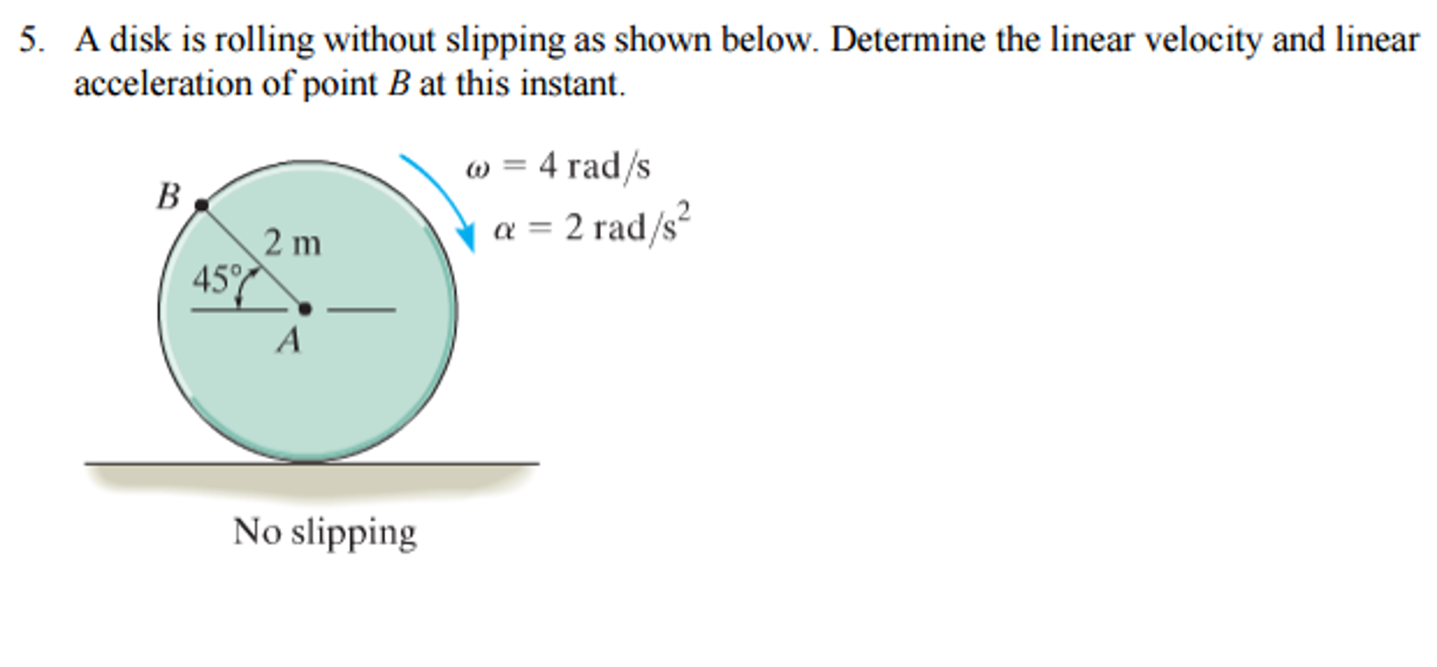 Rolling With Slipping Formula