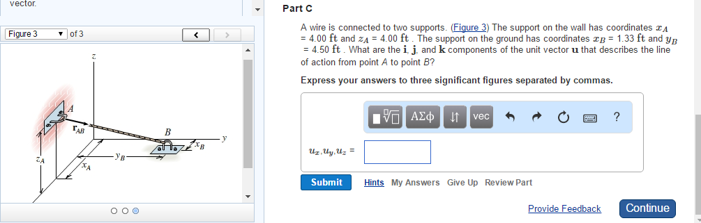 Solved As shown on the coordinate system, points A and B | Chegg.com