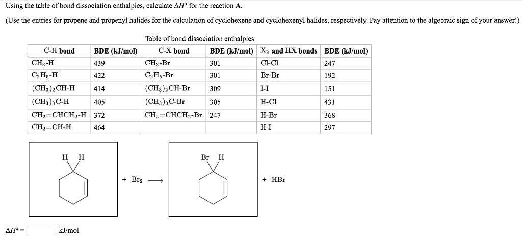 solved-using-the-table-of-bond-dissociation-enthalpies-chegg