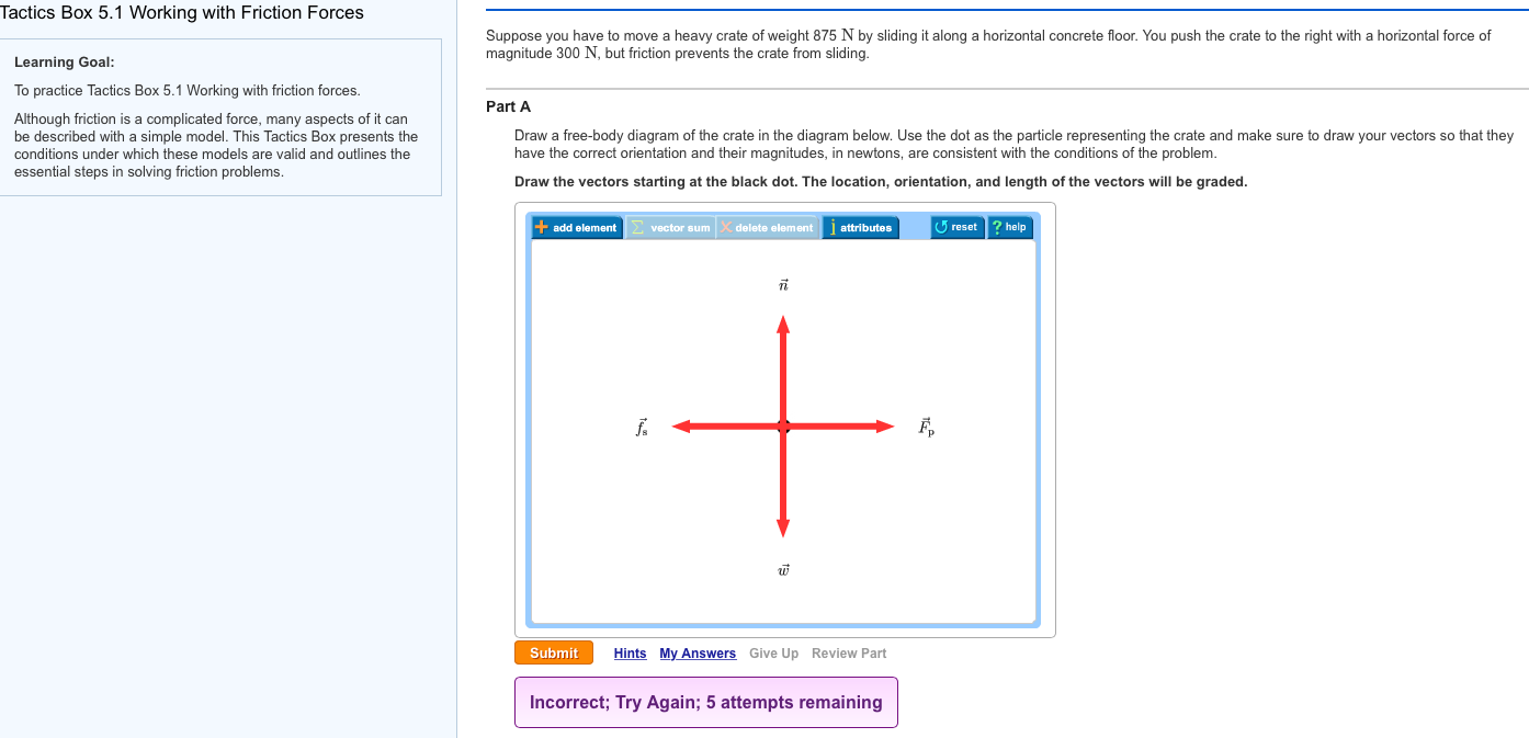 Draw A Free Body Diagram Of The Car Suppose That The Car Is Moving To