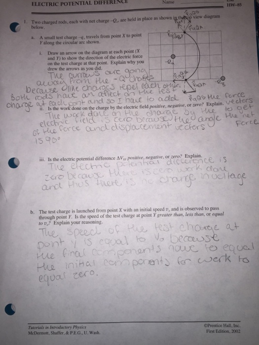 tutorials in introductory physics homework