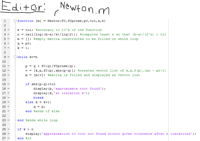freemat function as script