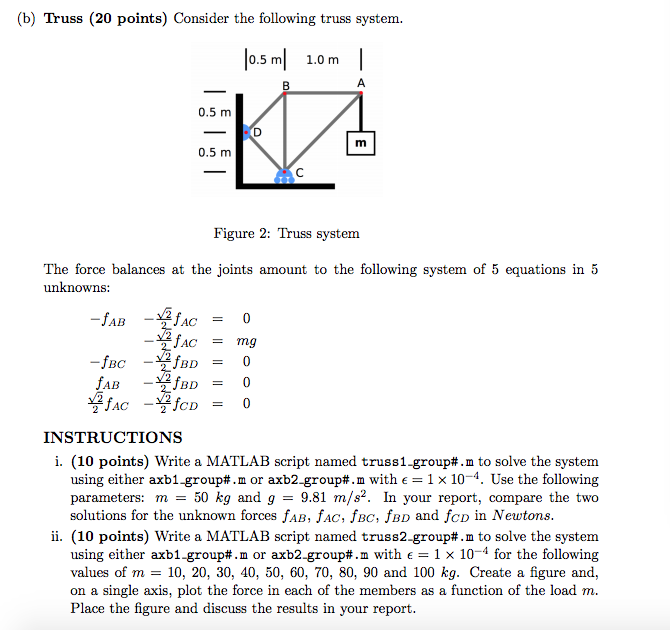 (40 Points) Solving Engineering Problems Develop The | Chegg.com