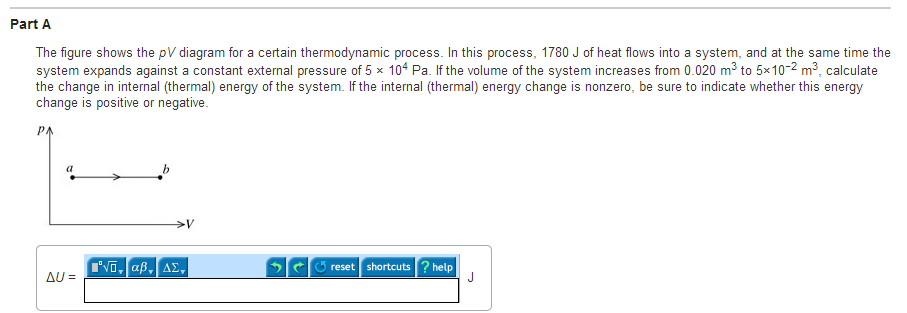 Solved The figure shows the pV diagram for a certain | Chegg.com