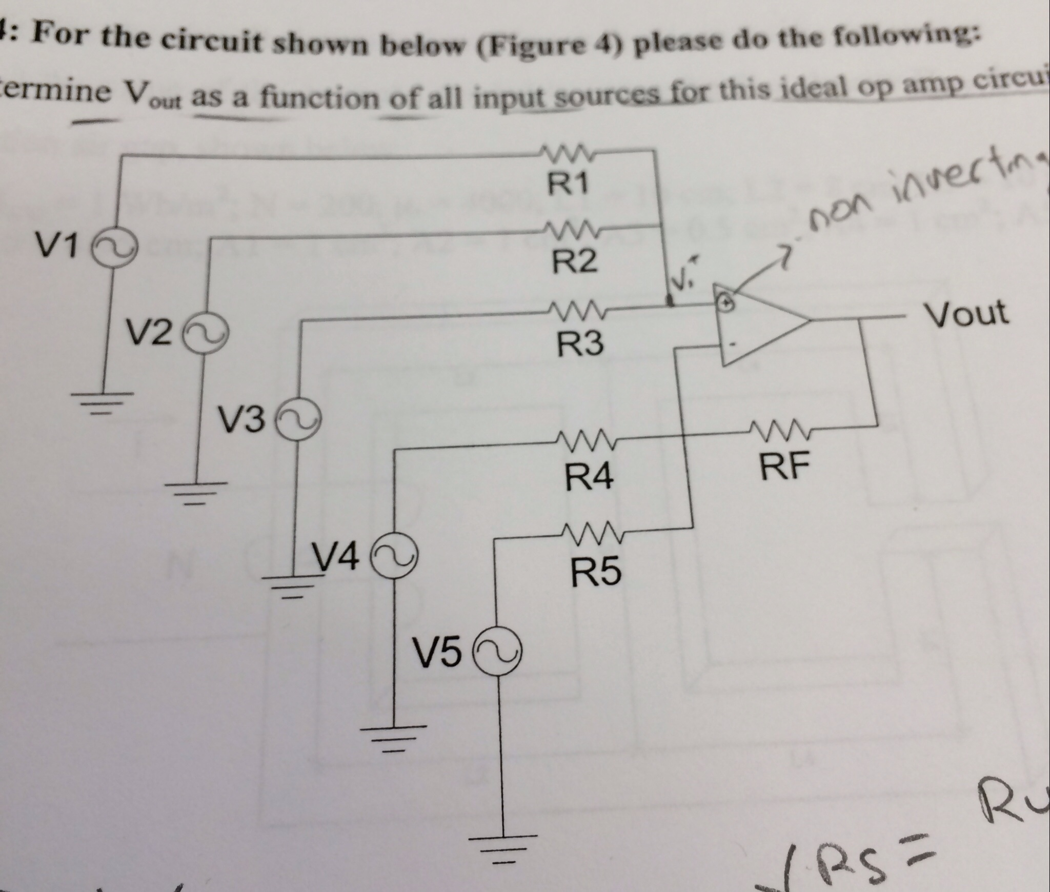 Solved For The Circuit Shown Below (Figure 4) Please Do The | Chegg.com