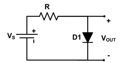 Solved Using the simple diode circuit shown belowcalculate | Chegg.com