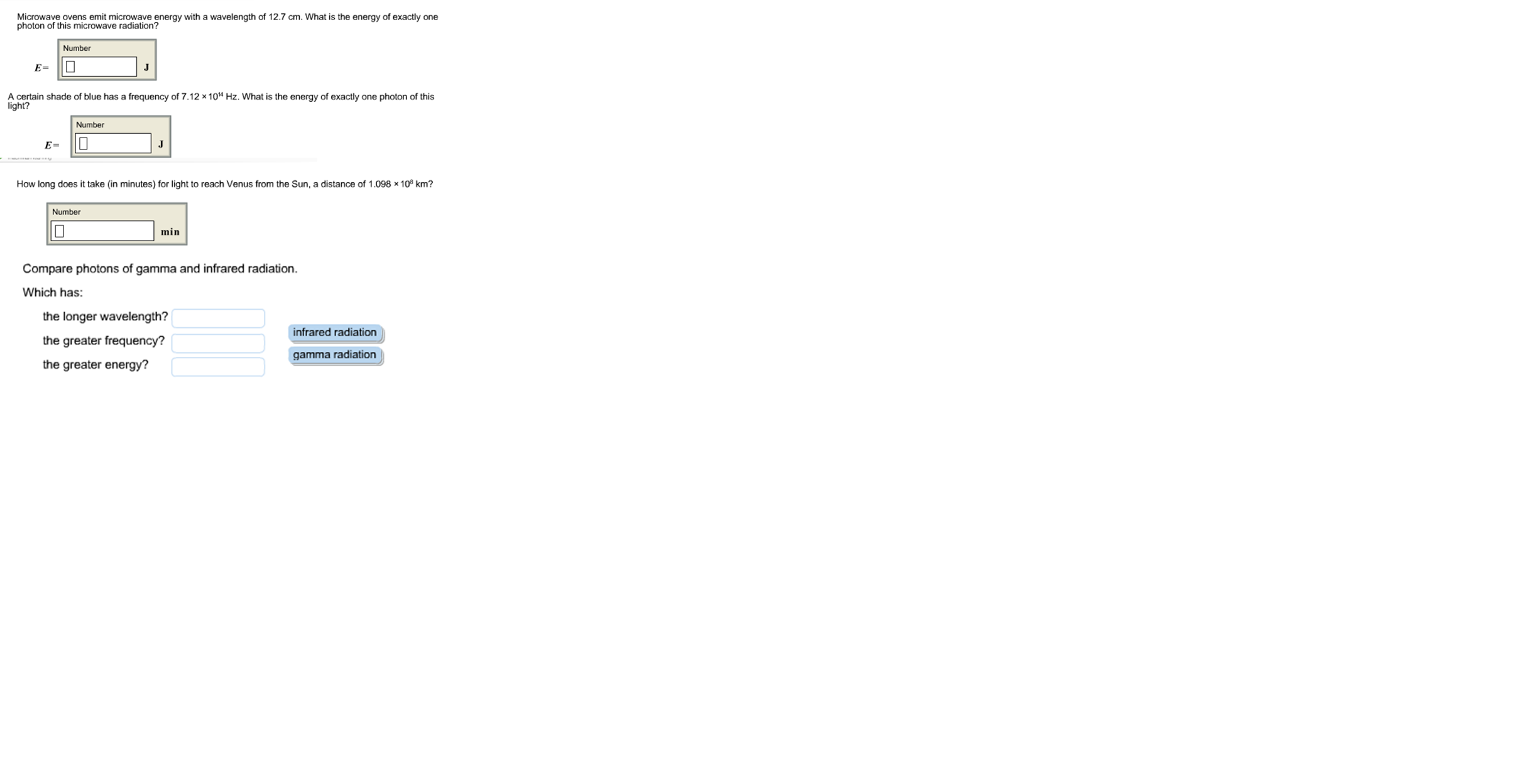 Solved Microwave ovens emit microwave energy with a