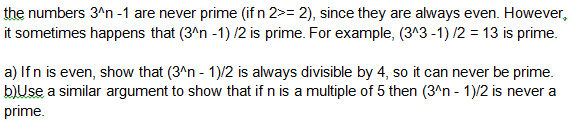 is 2 n 1 always prime