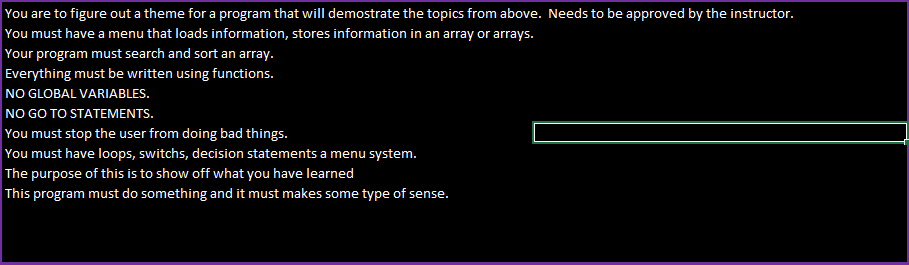Solved Write C program YOU MUST NOT Use global | Chegg.com