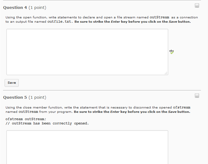 Solved Question 4 (1 point) Using the open function, write | Chegg.com