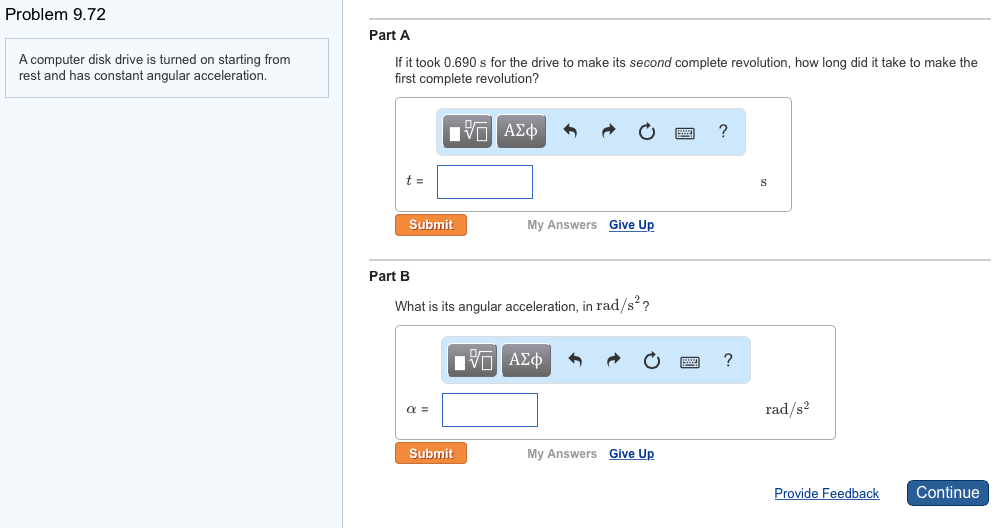 A Computer Disk Drive Is Turned On Starting From Rest at Heather Oakley