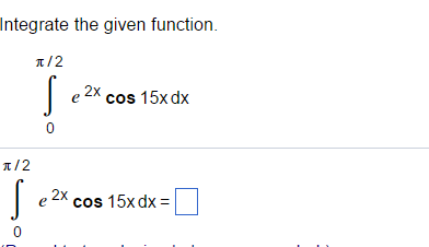 integration of 0 to pi by 2 cos cube x dx