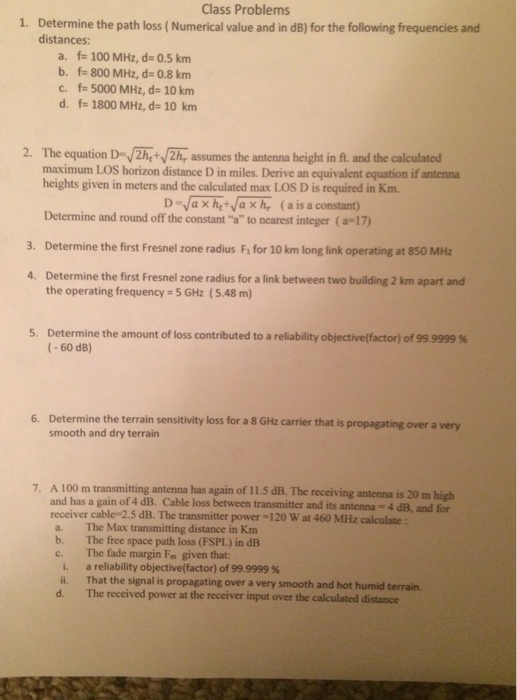 solved-determine-the-path-loss-numerical-value-and-m-db-chegg