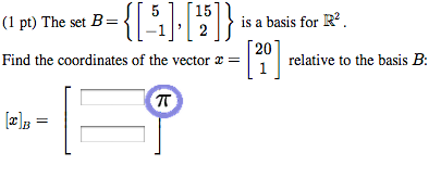 Solved The Set B = Is A Basis For R2. Find The Coordinates | Chegg.com