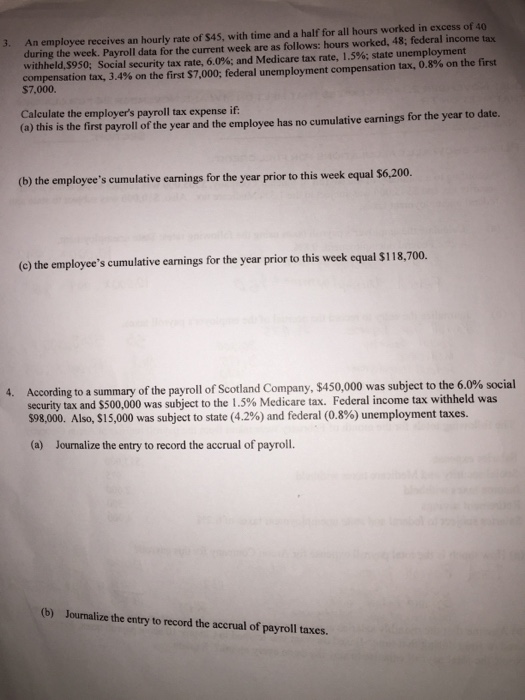 solved-an-employee-receives-an-hourly-rate-of-45-for-all-chegg