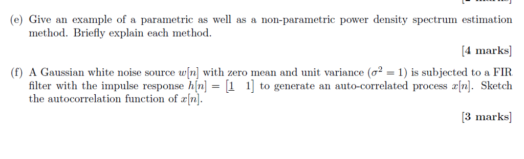 Question 7. (a) An analog lowpass Butterworth filter | Chegg.com