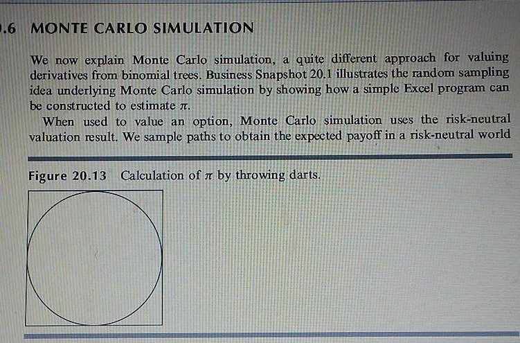 Solved Q3 Implement The Monte Carlo Simulation Method By | Chegg.com