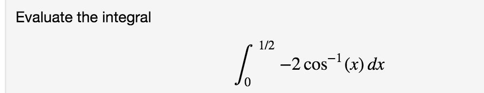 integral 2 1 cos2x