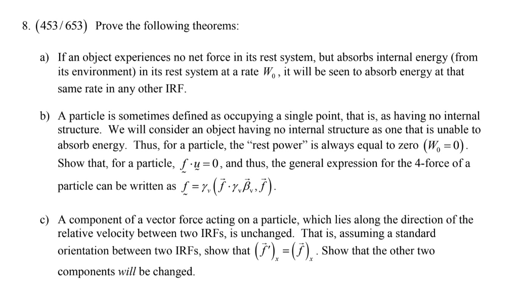 Solved 8 453 653 Prove The Following Theorems If An Chegg Solved 8 453 653 Prove The Following Theorems If An Chegg