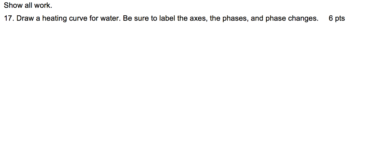 Heating Curve Of Water Answers