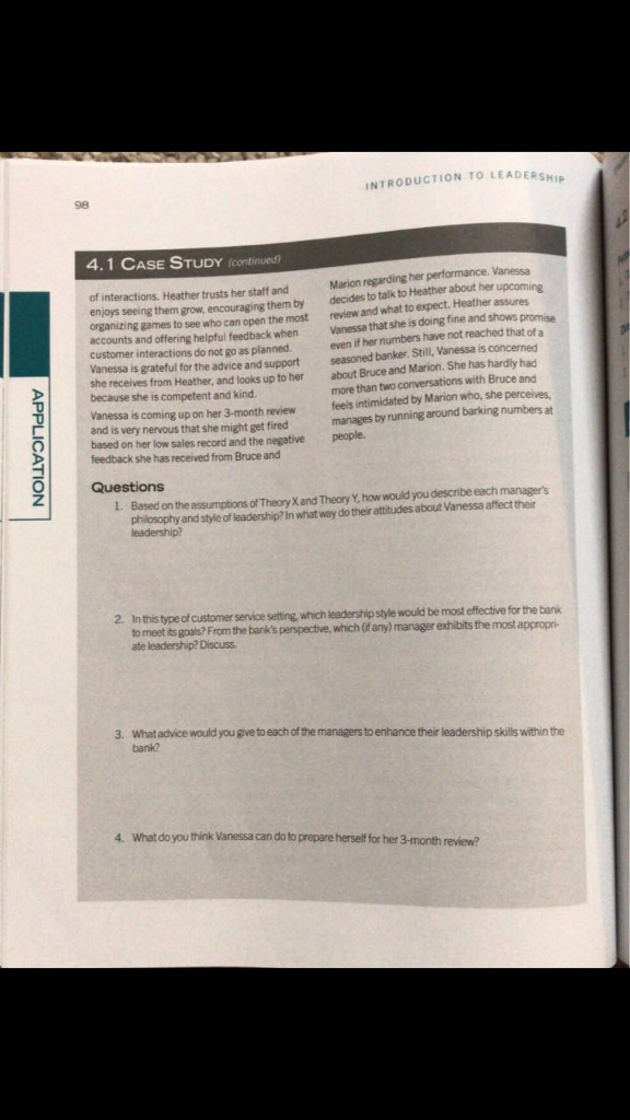 Solved Chapter 4 Understanding Philosophy and Styles 97 4.1 | Chegg.com