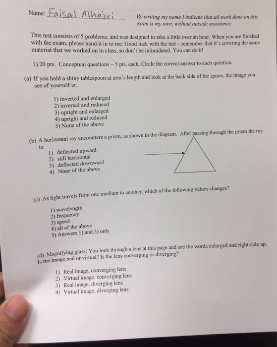 What Type Of Personality Test Consists Of Unambiguous Questions