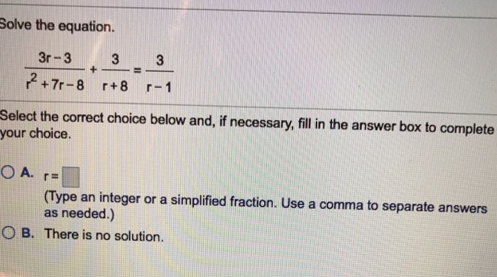 solve 3 8 r 2 3
