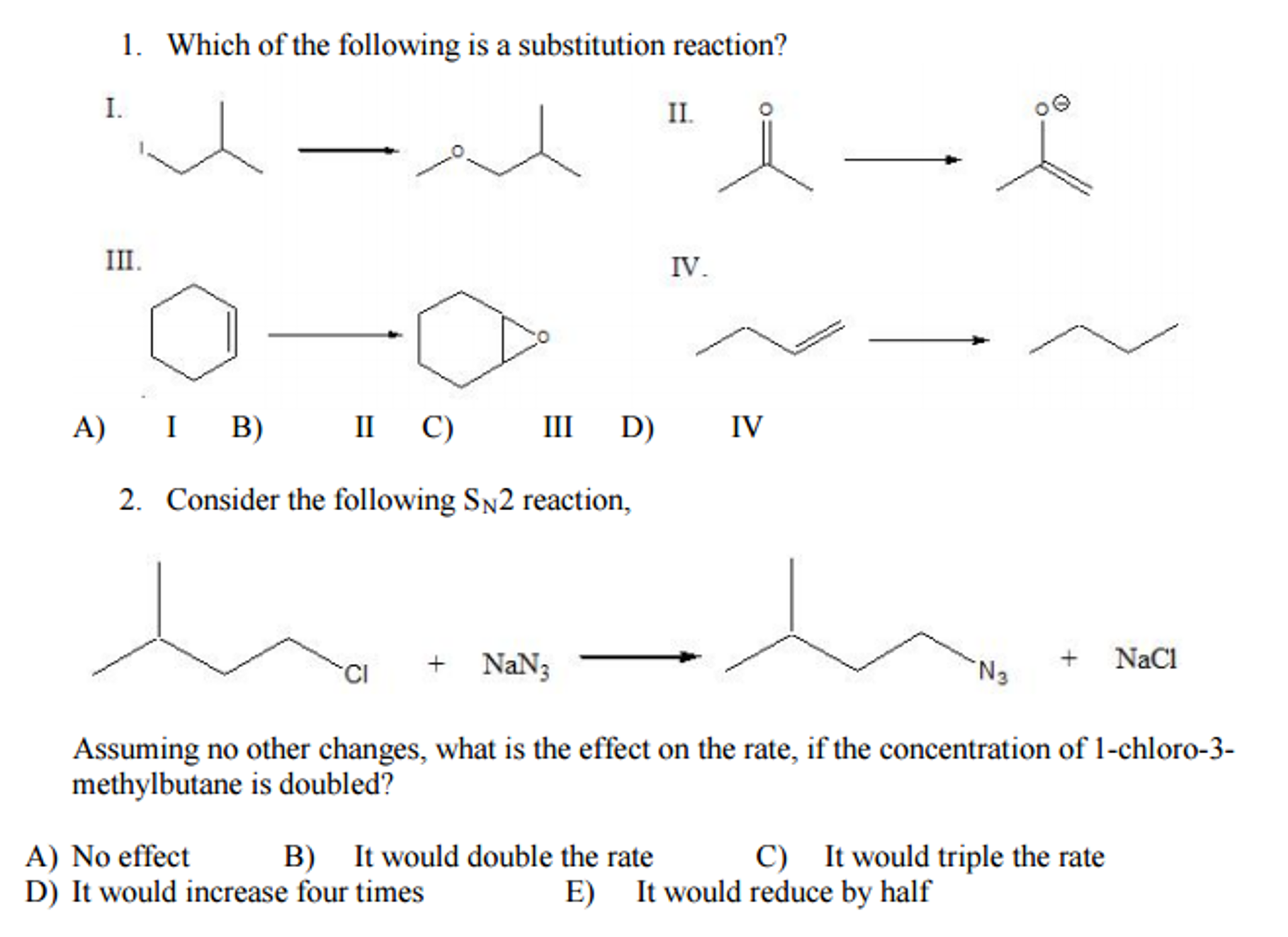 solved-which-of-the-following-is-a-substitution-reaction-i-chegg