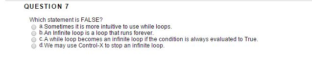 Solved Which statement is FALSE? a. Sometimes it is more | Chegg.com