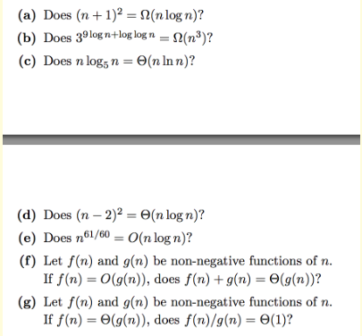 Answer each of the following questions. Justify your | Chegg.com